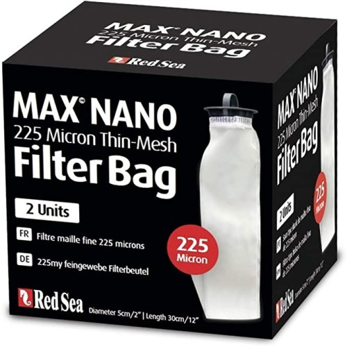Red Sea Sacchetto Filtro A Maglia in nylon Fine 225 Micron – Filter Bag - 2 pezzi