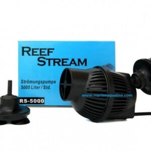 Reef Stream RS-5000 - Pompa di Movimento Portata 5000 L/H Consumo 12w con Fissaggio con Magnete