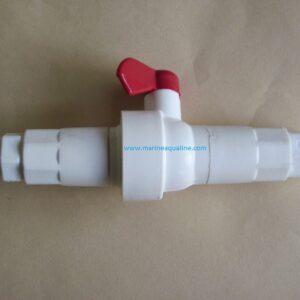 Ruwal Riduttore di flusso con valvola di lavaggio incorporata per membrane da 75 GPD