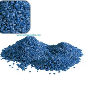 Wave Ghiaia Quarzo Blu Ceramizzato 5 Kg Ø ca 4 mm