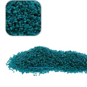 Wave Ghiaia Quarzo Verde Scuro Ceramizzato 5 Kg Ø ca 4 mm