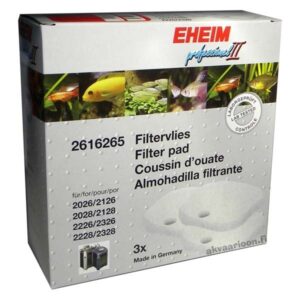 EHEIM 2616265 - Ricambio Spugne Bianche per Filtro Professionel II 2026/2128 e 2226/2328