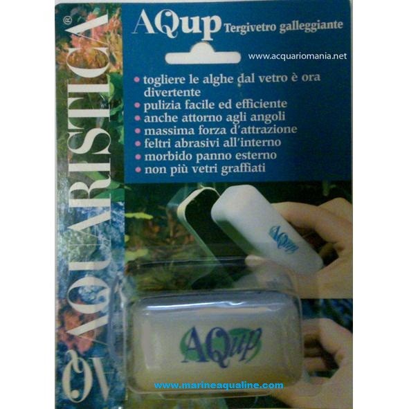AQ UP Calamita Piccola galleggiante per vetri fino a 5mm