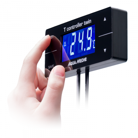 Aqua Medic T Controller Twin - termostato digitale per elementi riscaldanti e refrigeranti