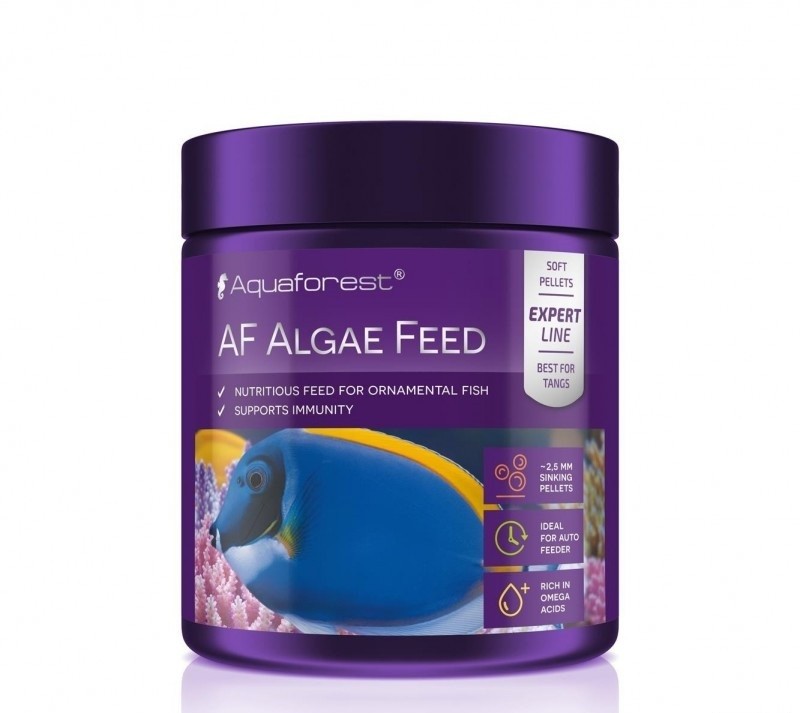 Aquaforest AF Algae Feed L 2,5mm 120gr - Pellet Affondanti per Pesci Marini