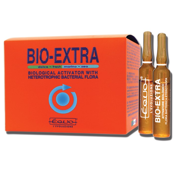 Equo BIO-EXTRA 24 Fiale Da 5ml - Attivatore Biologico Liquido Di Flora Batterica Eterotrofa