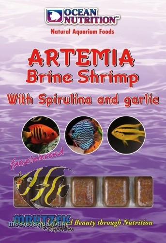 Ocean Nutrition Artemia con Spirulina e Aglio Congelato 100g