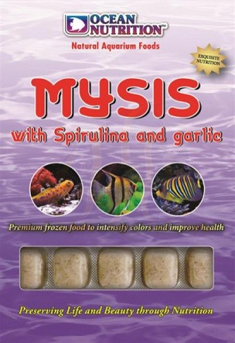 Ocean Nutrition Mysis con Spirulina e Aglio Congelato 100g