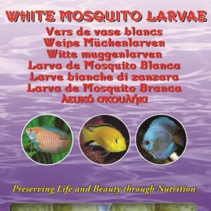 Ocean Nutrition White Mosquito Larvae - Glassworms Congelato 100g