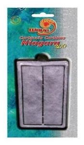 Wave Ricambio Cartuccia Carbone con ovatta per Filtro a Zainetto Niagara 300