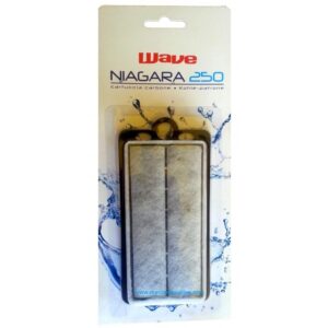 Wave Ricambio Cartuccia Carbone con ovatta per Filtro a Zainetto Niagara 250