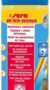 Sera PH/KH Minus 100ml - Acqua tenera – in modo sicuro